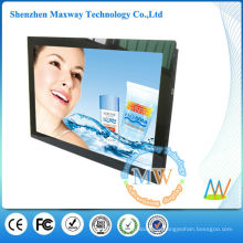 front acrylic frame 19 inch led advertising display